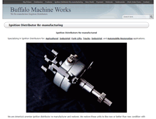 Tablet Screenshot of buffalomachineworks.com